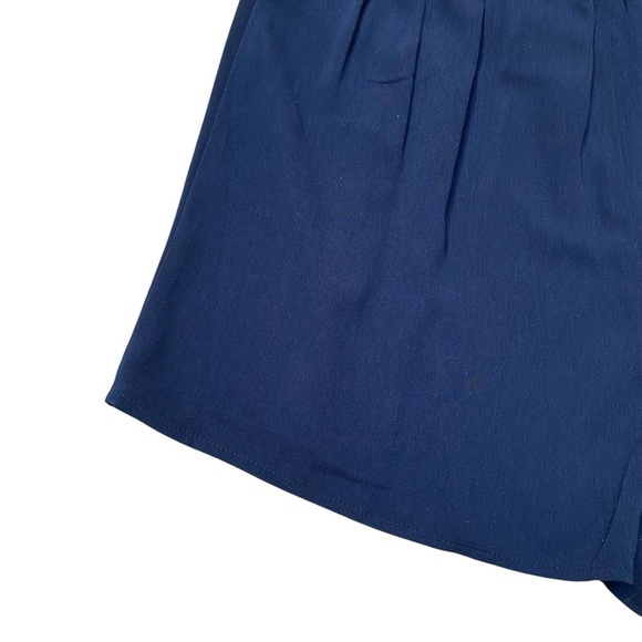 J.Crew Mercantile Navy Pull-On Shorts XS Elastic Waist Drawstring NWT Light - Picture 9 of 11
